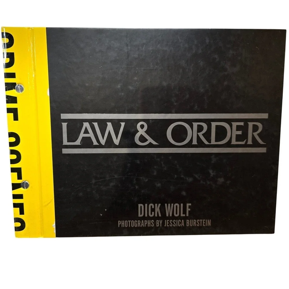 Law & Order Crime Scenes Book by Dick Wolf 2003‎ First Edition